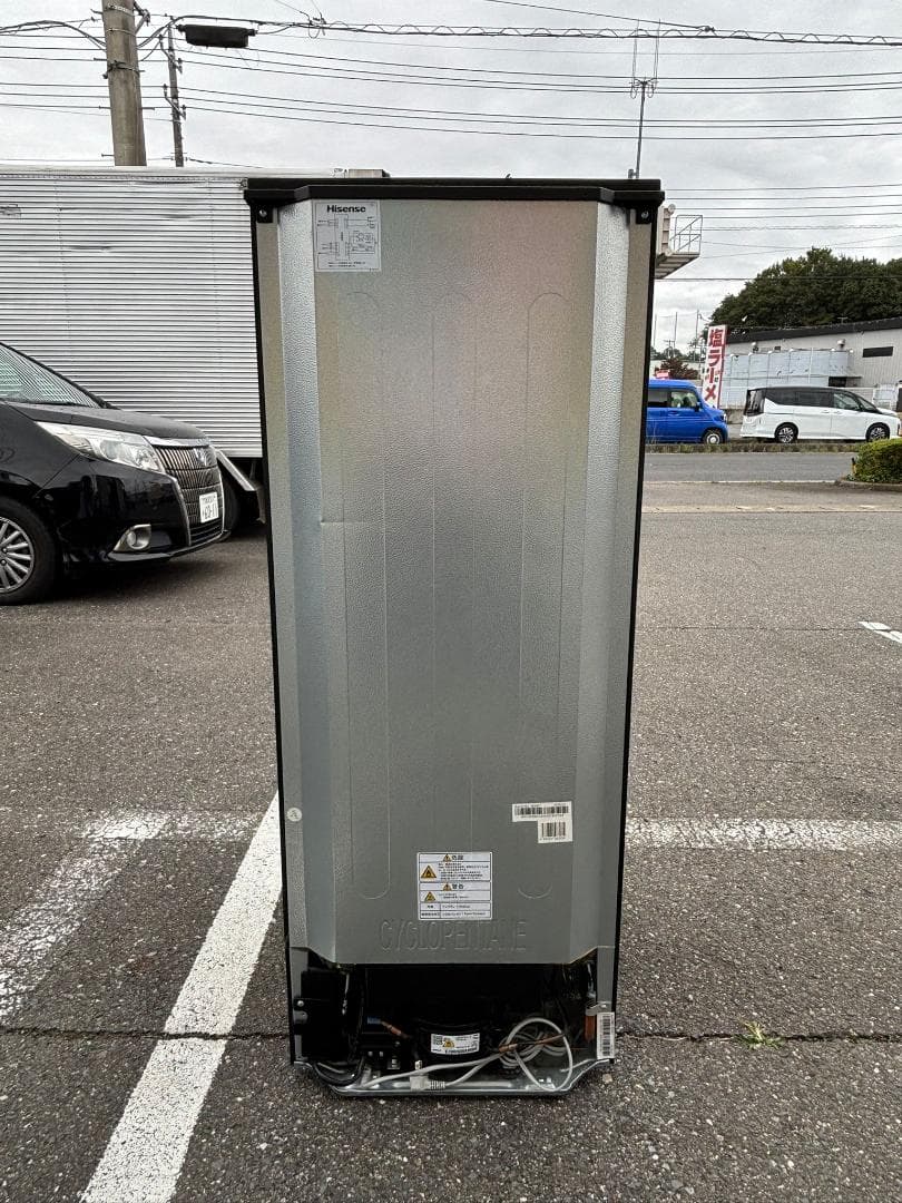 HISENSE ハイセンス 冷蔵庫 HR-D15CB 150L 2020年製