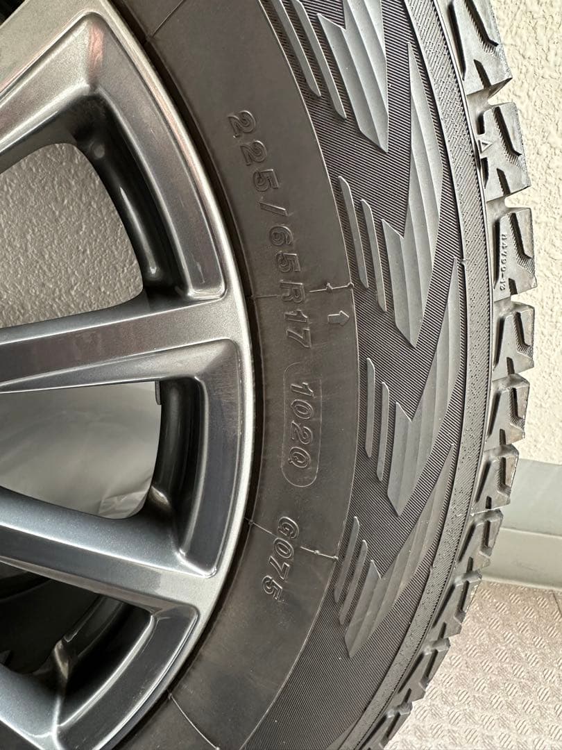 最終値下げ　美品【温度管理保管】17インチ　スタッドレスタイヤ・ホイールセット