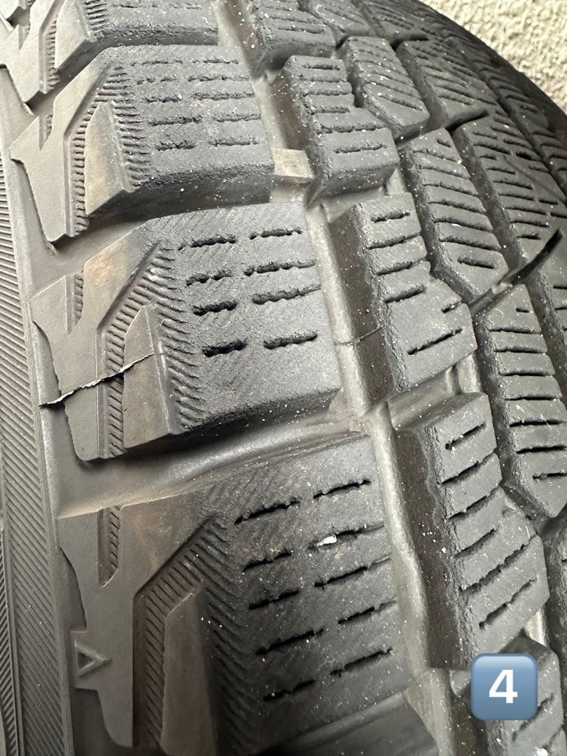 最終値下げ　美品【温度管理保管】17インチ　スタッドレスタイヤ・ホイールセット