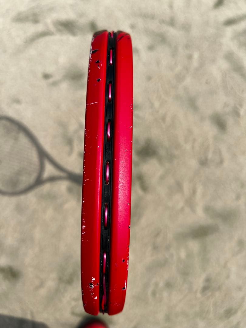 ソフトテニスラケット　ナノフォース8V カスタム