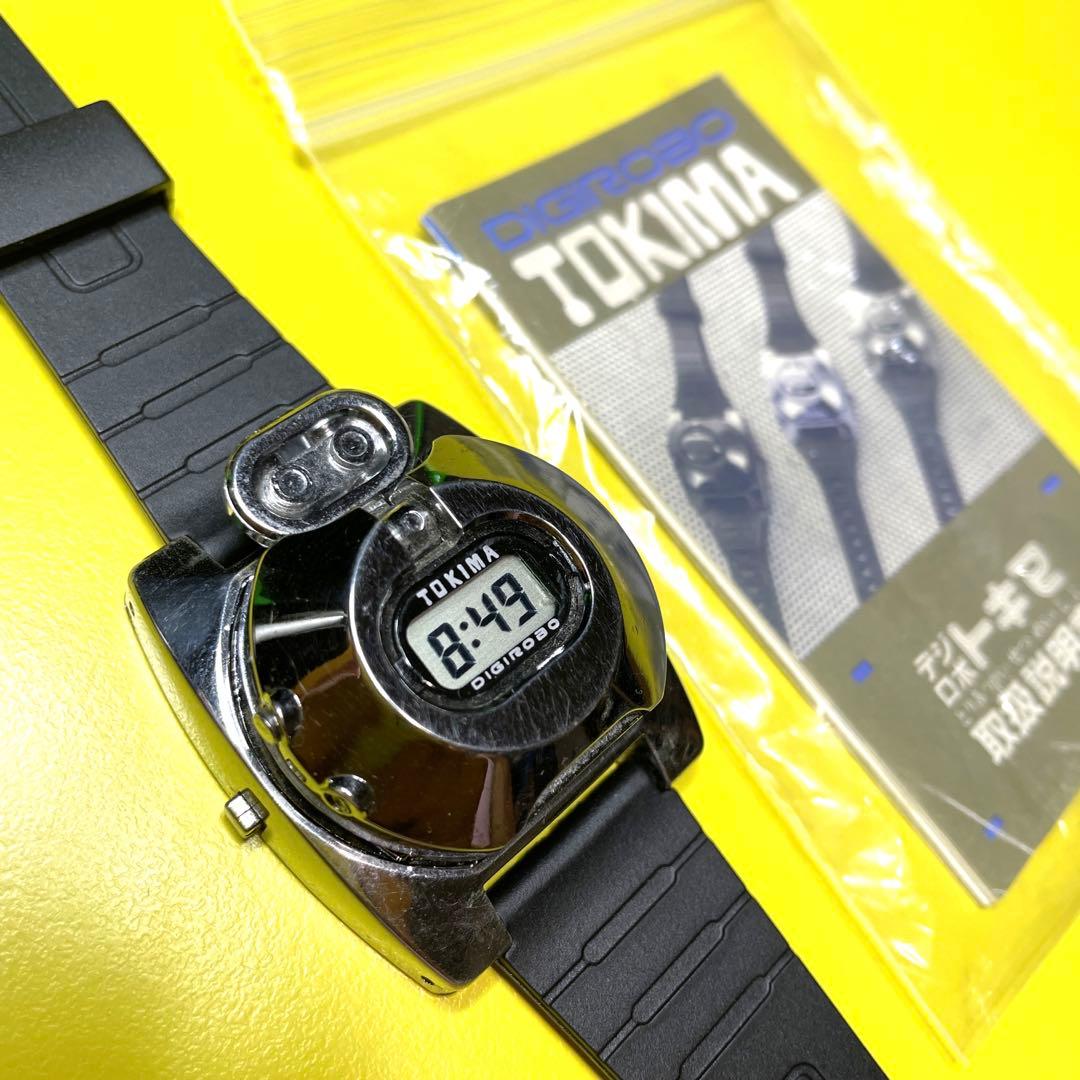 【激レア】80年代 BANDAI TOKIMA オリジナル ロボット時計