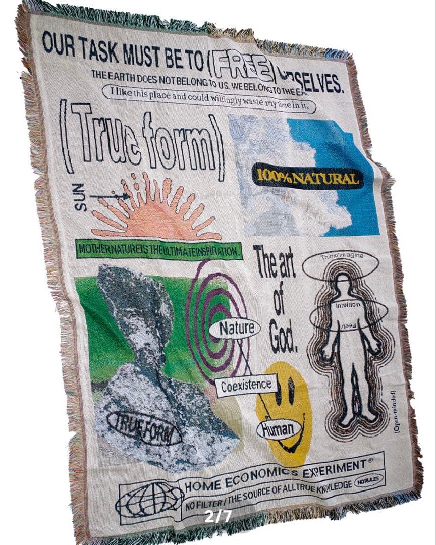 ラグ・カーペット  economics experiment / Woven Rug