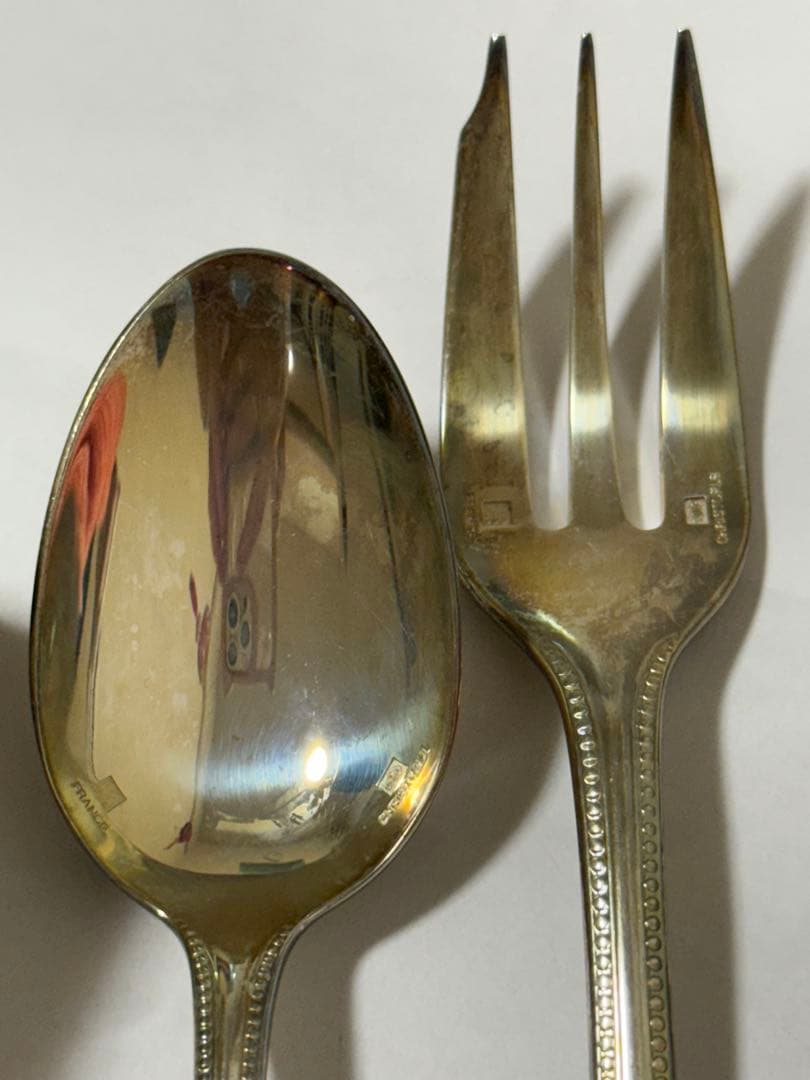みかん 様の専用　Christofle　パール　スプーン ケーキフォーク