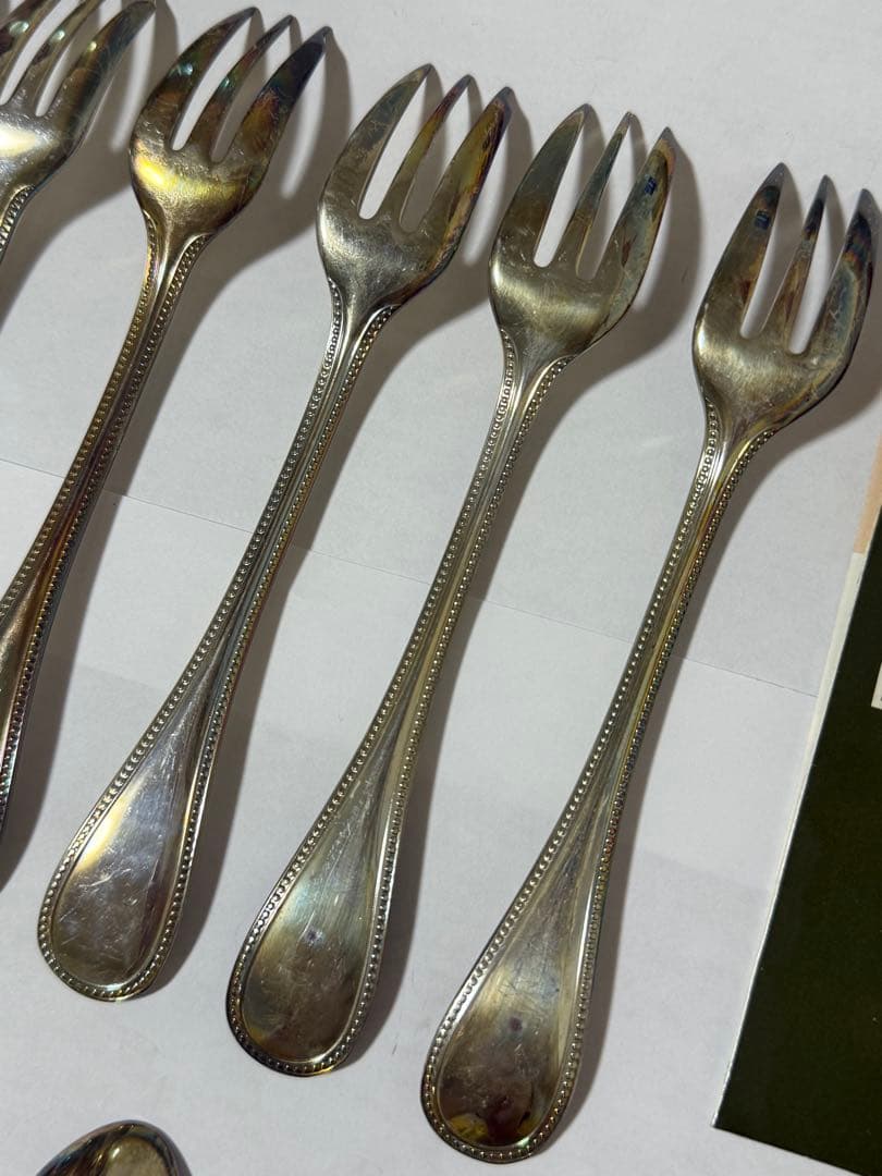 みかん 様の専用　Christofle　パール　スプーン ケーキフォーク