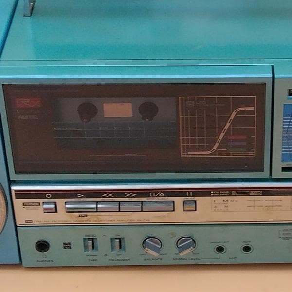 ナショナル National RX-C45 カセットプレーヤー 元箱/説明書付