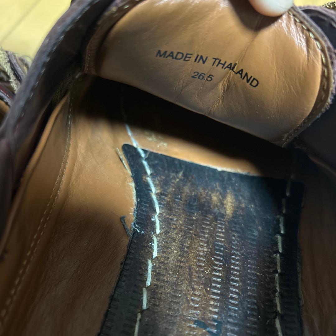 REGAL デッキシューズ　バーガンディ　モカシン　ティンバーランド　3eye似