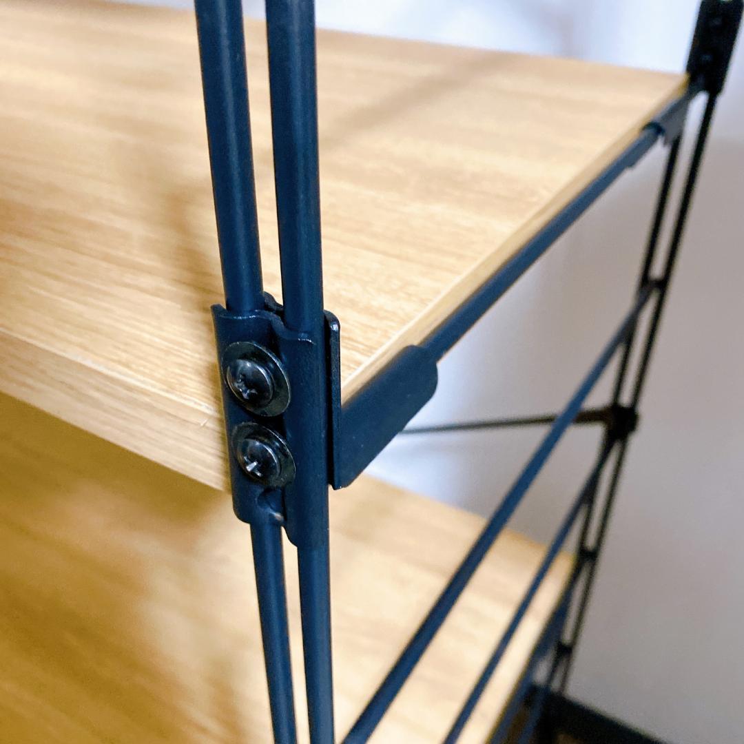 まみちゃん専用　YAMAZEN ウッドシェルフ 5段 ラック ナチュラル