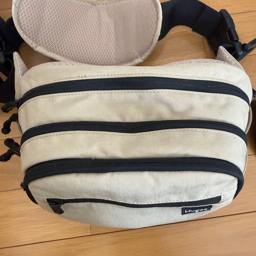 【美品】Hugoo Dual Hip Seat ハグー ヒップシート ベージュ