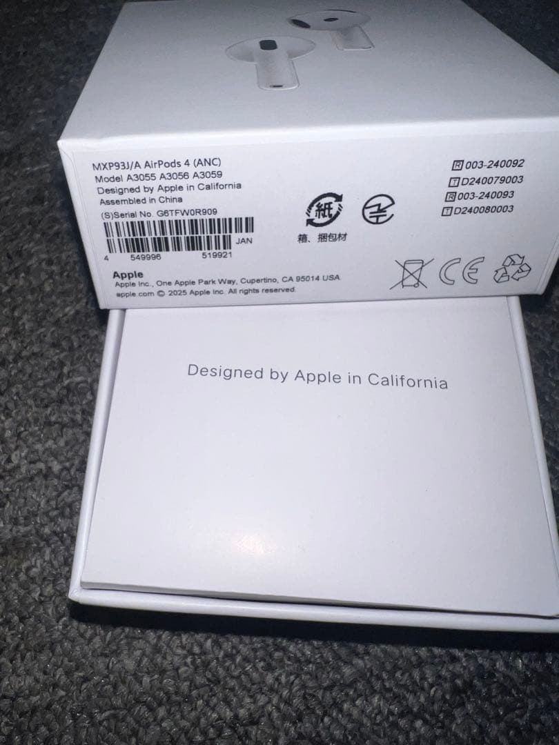 Air pods 4 ANC（ノイズキャンセリング)