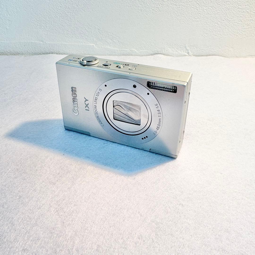 【動作確認済】Canon IXY 3 SL シルバー 12倍ズーム デジカメ