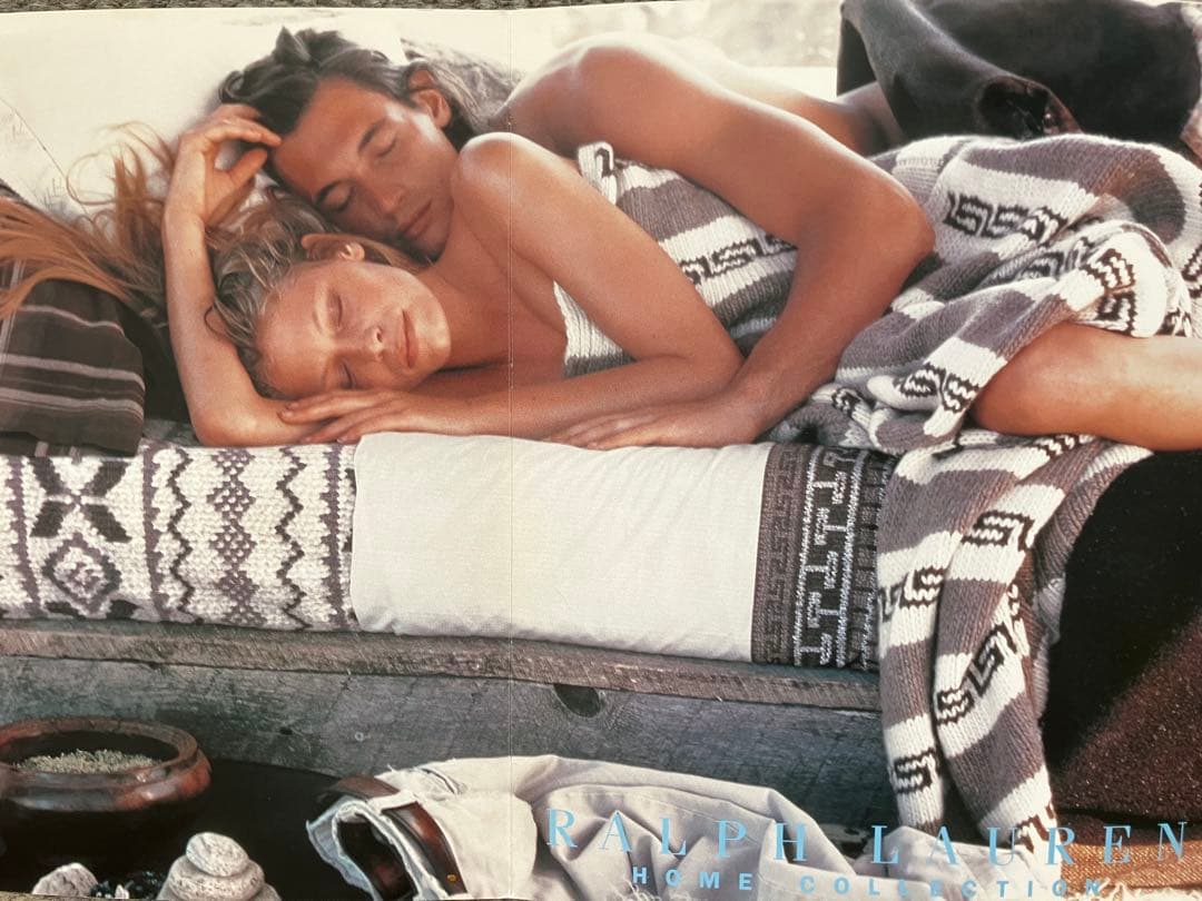 【希少❗️】ラルフローレン・ニュージーランド・掛け布団カバー&フラットシーツ（S）