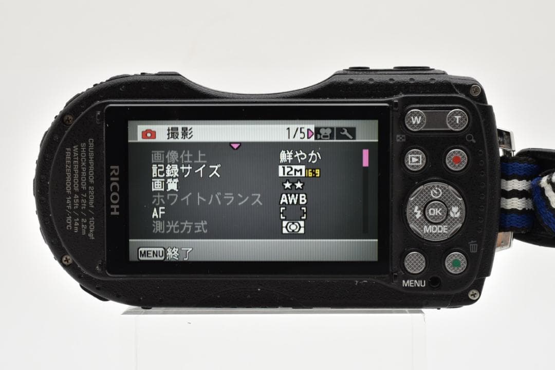 ■ 美品 ■ リコー　RICOH WG-5 GPS ガンメタリック