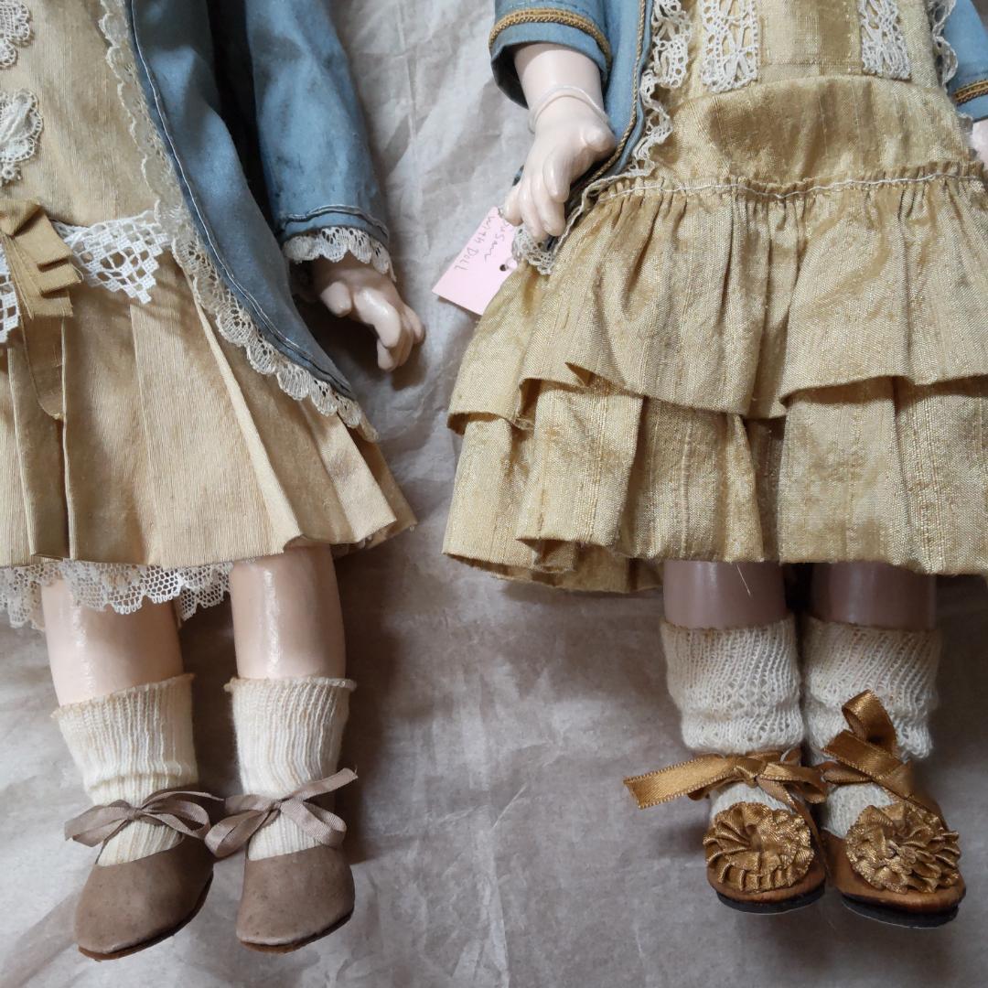 ブリュ　ジュモー　アンティークリプロ　　双子コーデ