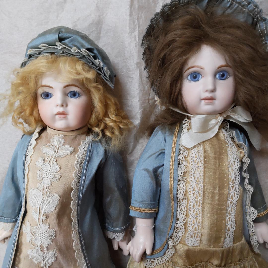 ブリュ　ジュモー　アンティークリプロ　　双子コーデ