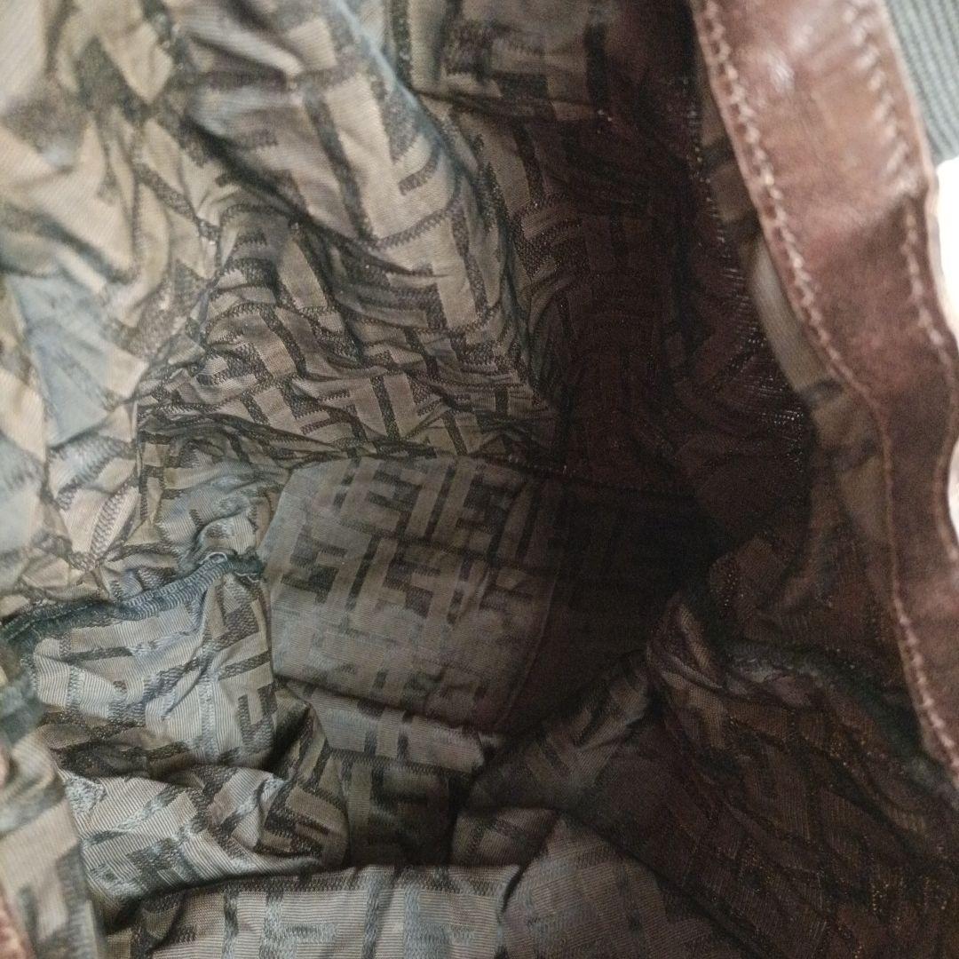 FENDI　総柄ズッカ　エコバッグ　トートバック　折りたたみ