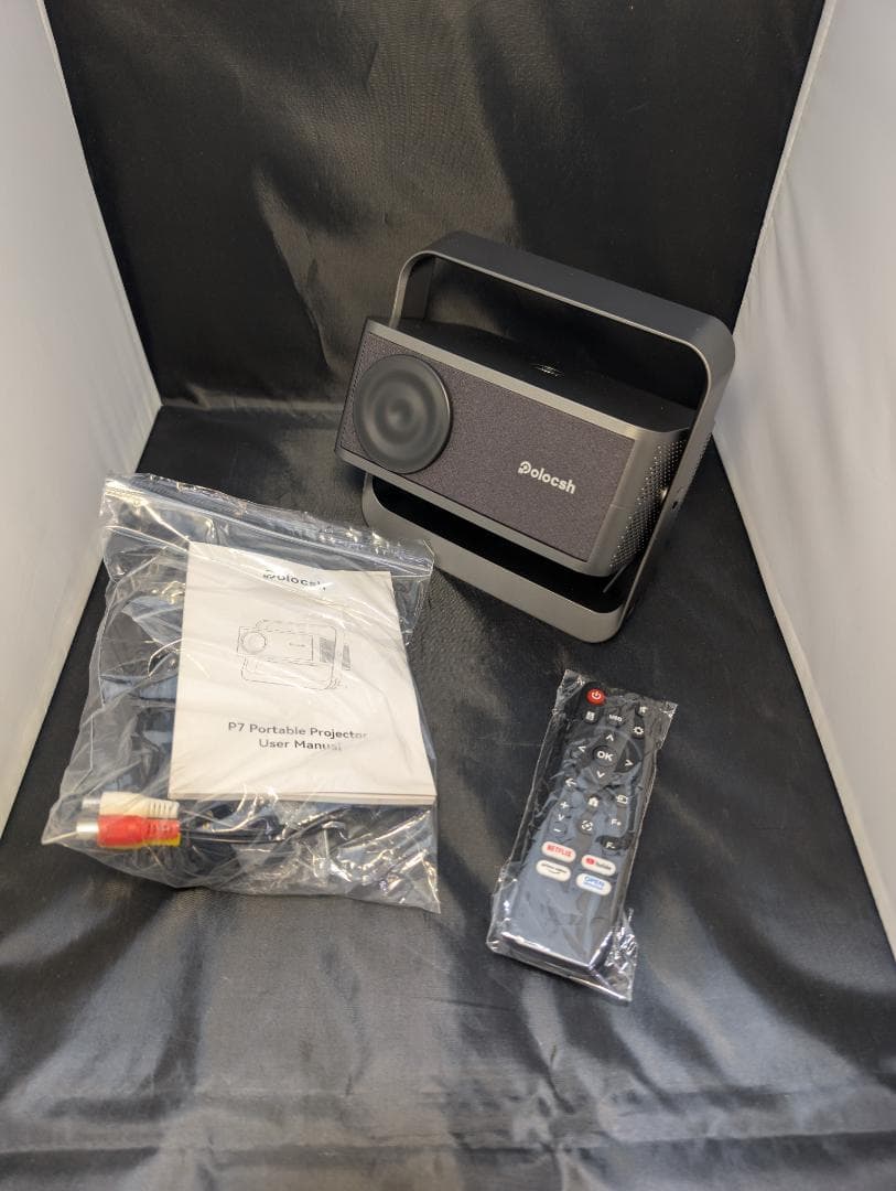 Polocsh プロジェクター 家庭用 ネイティブ1080P 4k対応