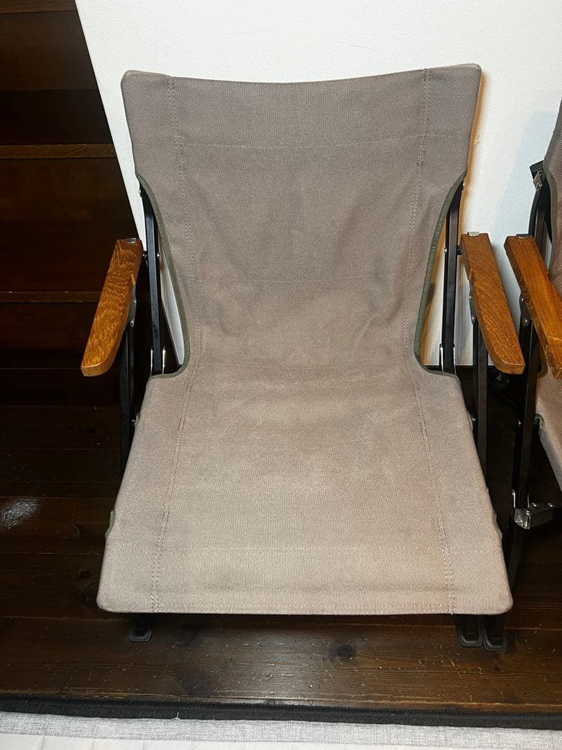 【美品】スノーピーク　ローチェアショートグレー色 2脚セット