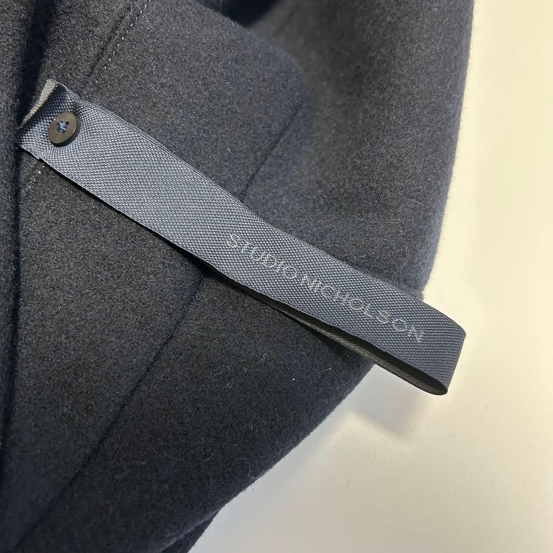 【美品】Studio Nicholson Zara ピーコート レザー