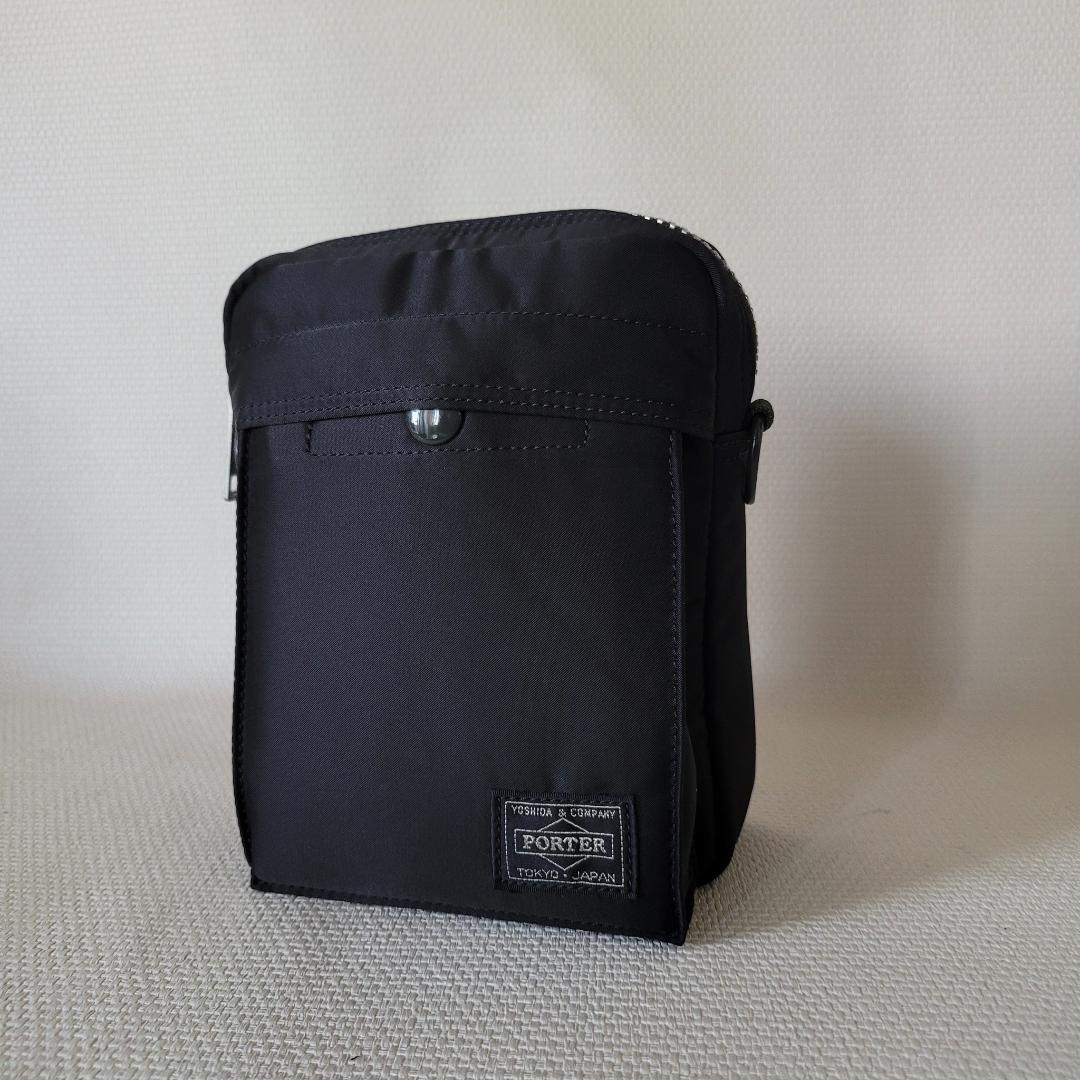 PORTER＿PX TANKER VERTICAL＿タンカーショルダーブラック