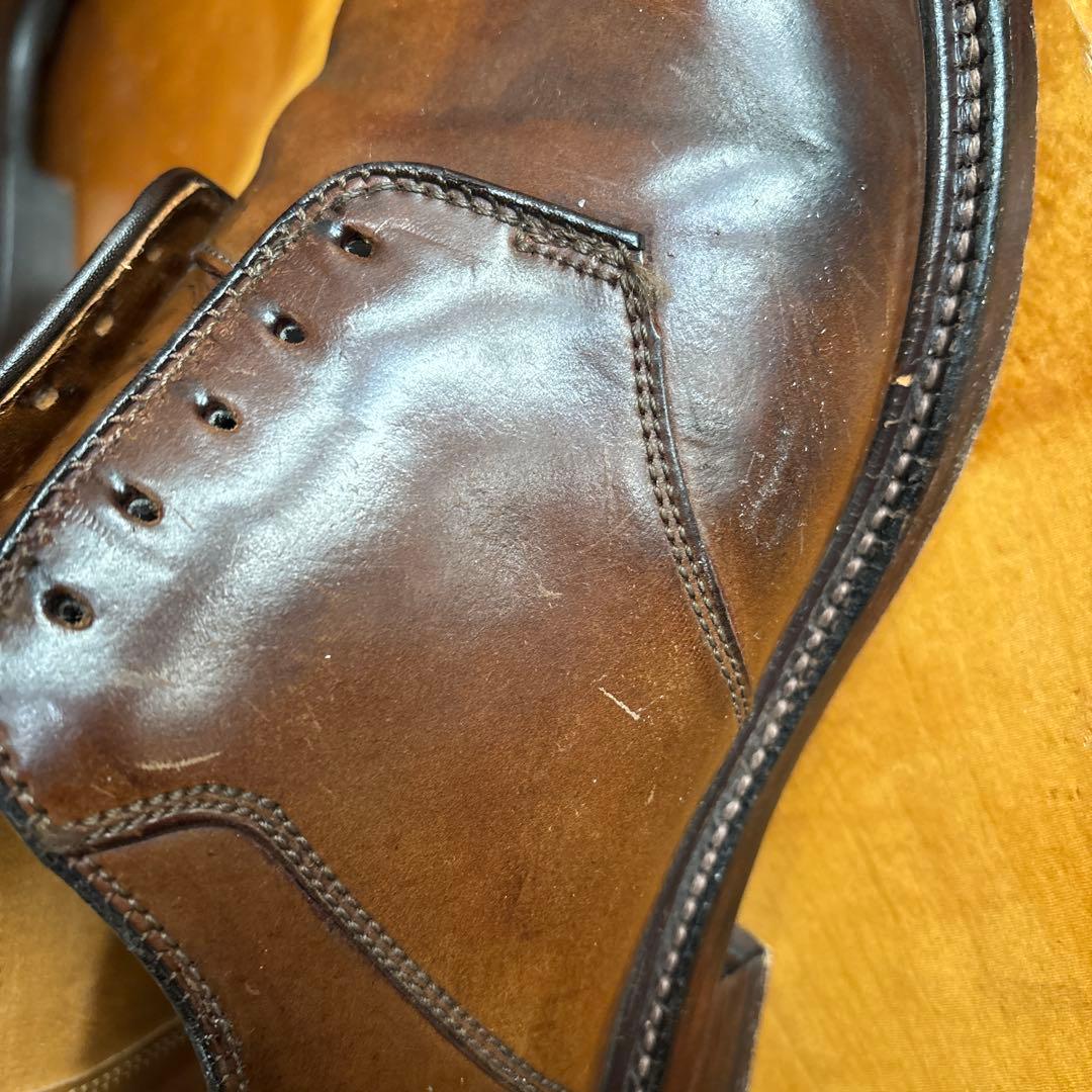 Alden ビームス別注 サドルダービー マホガニーコードバン　7ハーフ