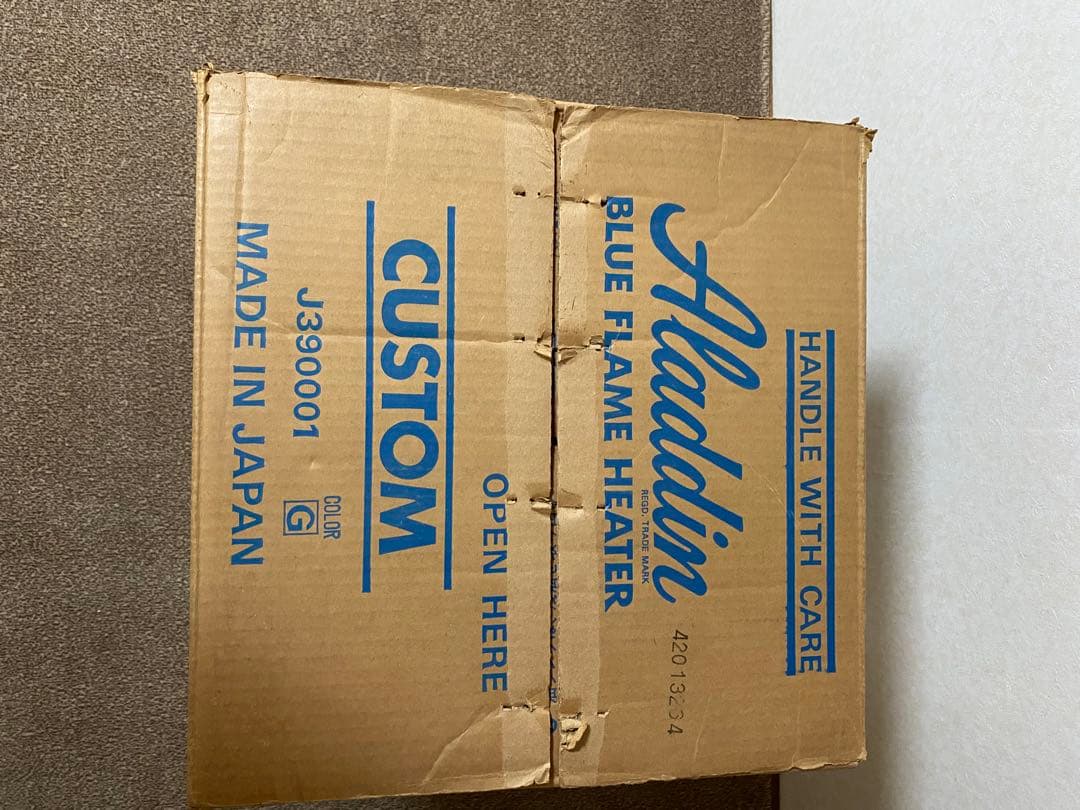 アラジン　ブルーフレームヒーター　カスタム 石油ストーブ　J390001