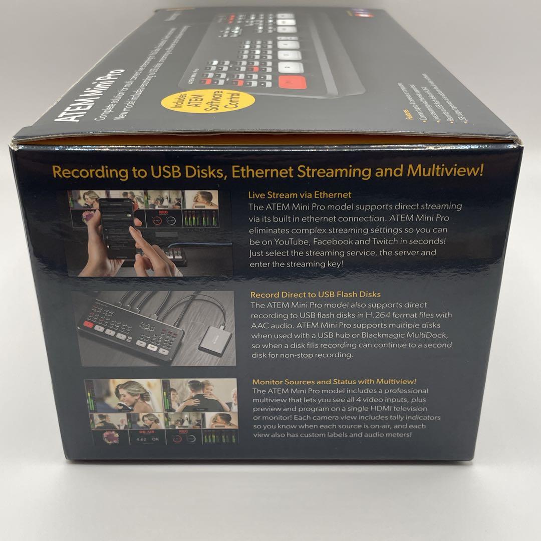 【未使用品級】Blackmagicdesign ATEM Mini Pro