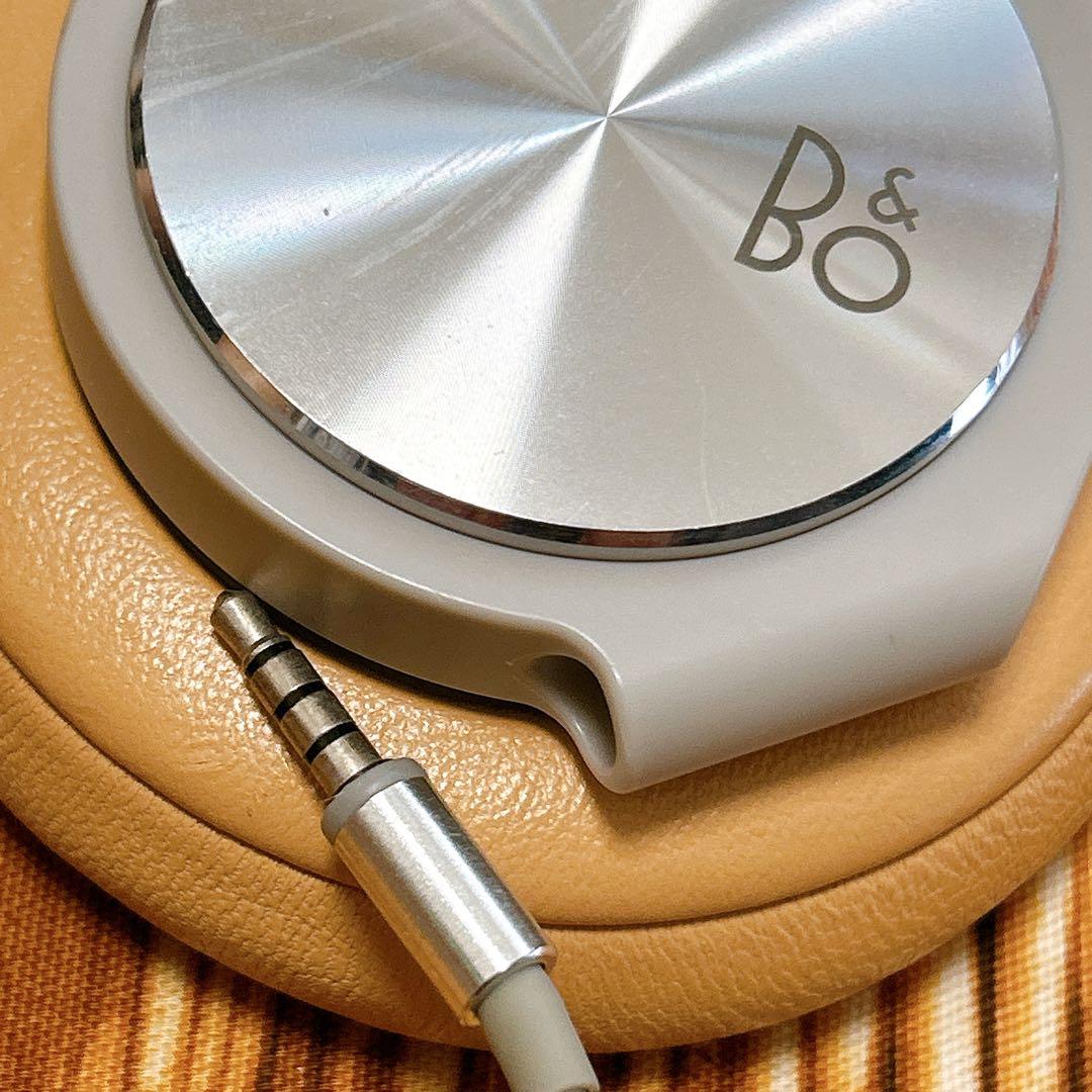 B&O BeoPlay H6オーバーイヤーヘッドフォン ナチュラル レザー 有線