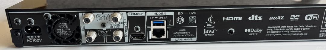 ソニー ブルーレイ・ディスクレコーダー BDZ-ZW2800 2023年製