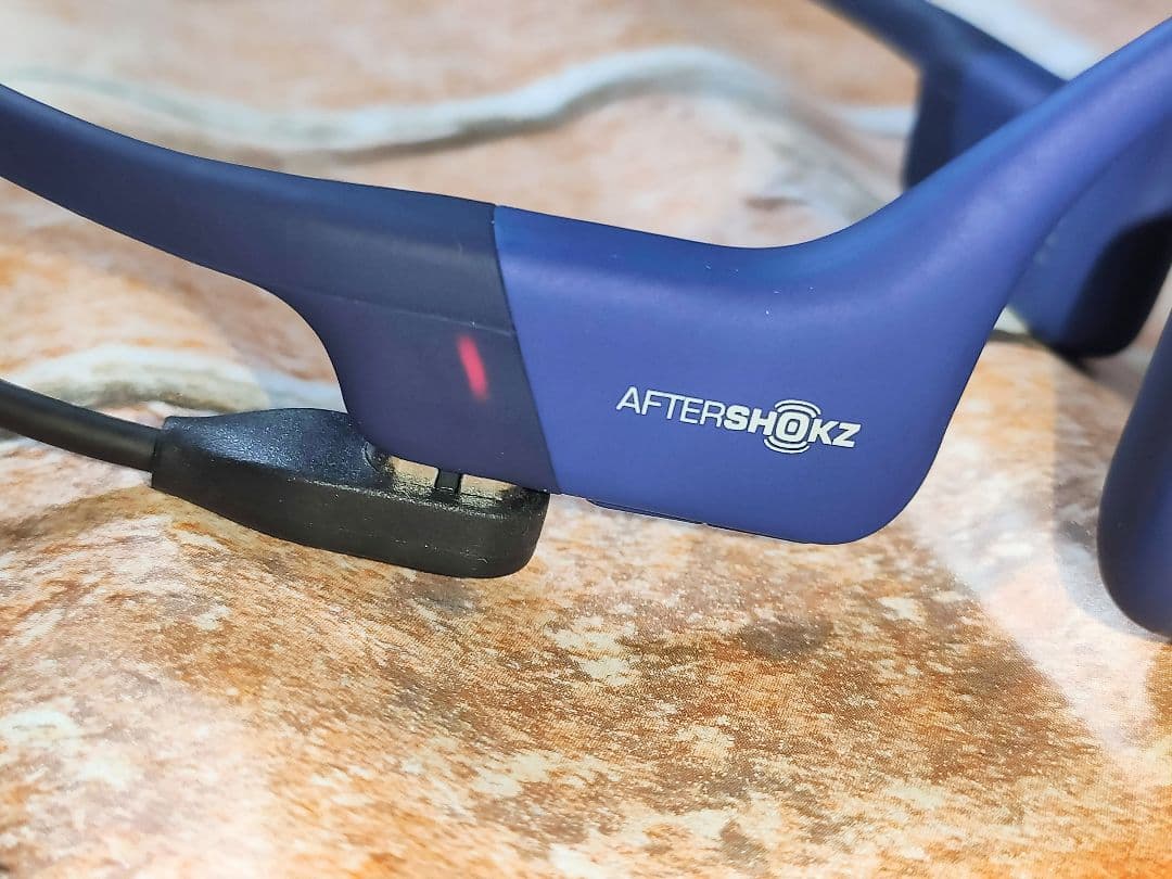 AfterShokz Aeropex　ブルー