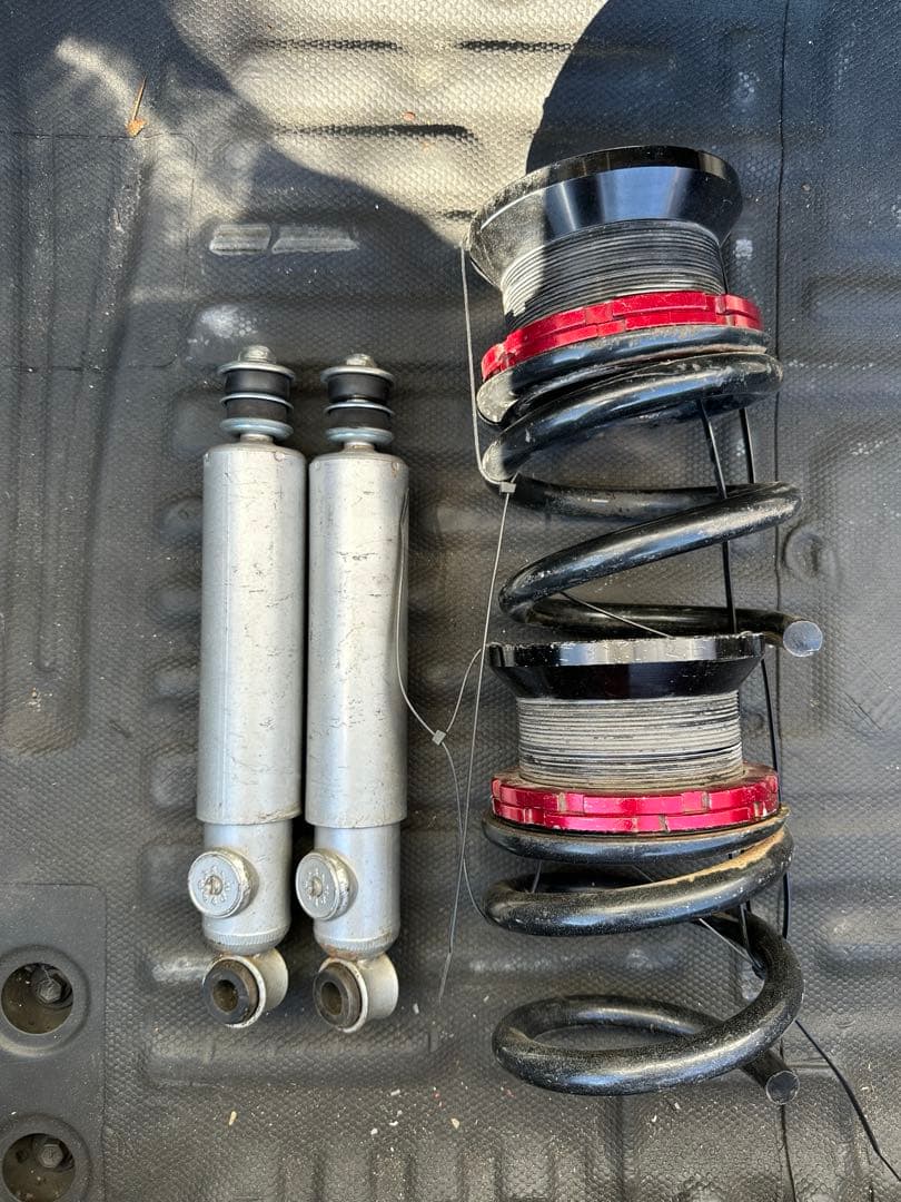 gx71 車高調　リアスプリング　　ショートショック
