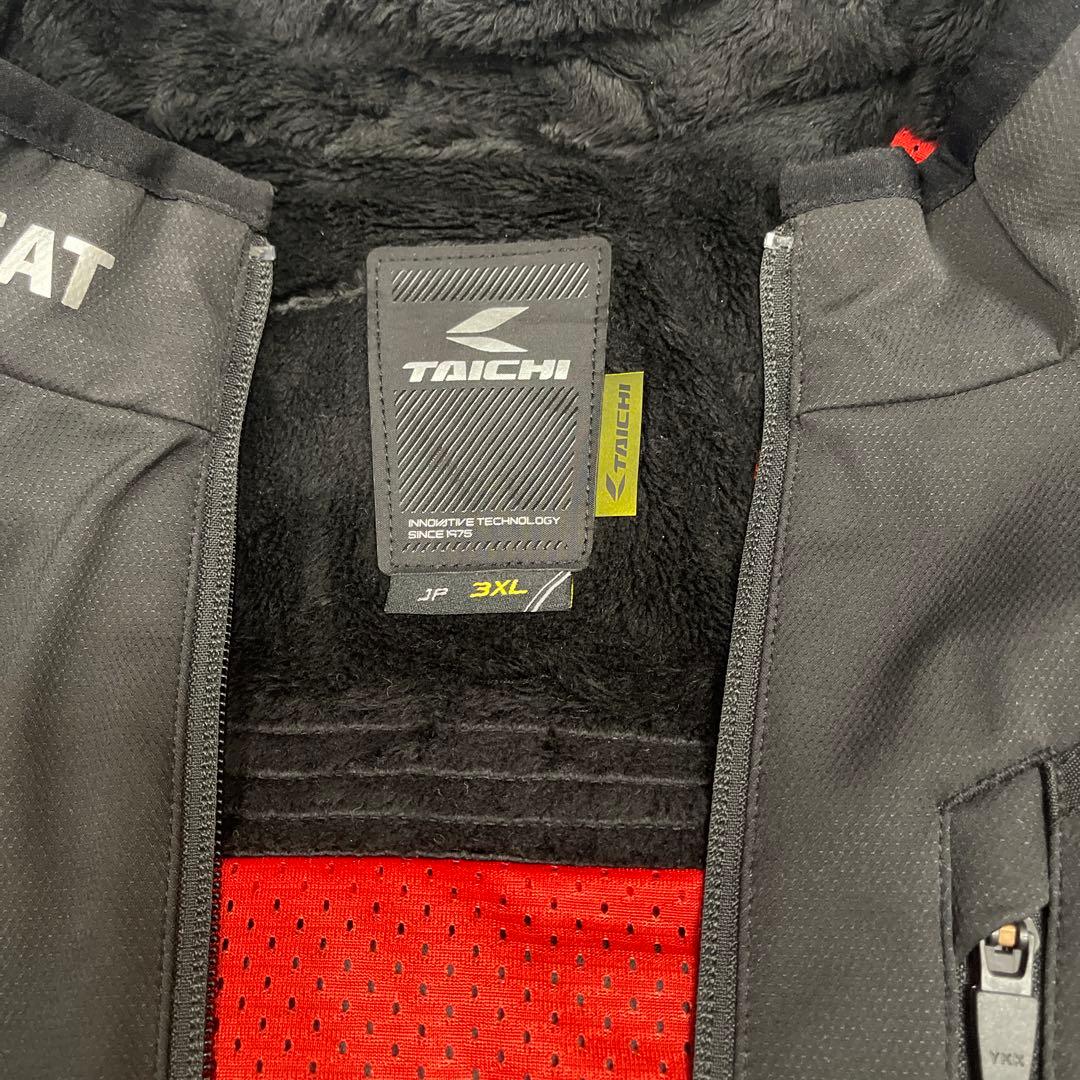 TAICHI 電熱ジャケット　e-HEAT　RSU634　 M　バッテリー付き