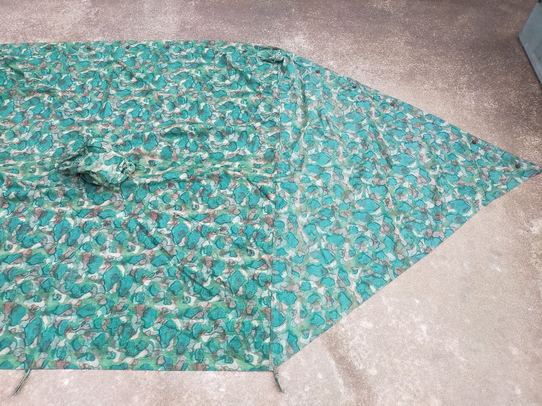 【デッドストック】トルコ軍幕 ２枚セット パップテント ①・②