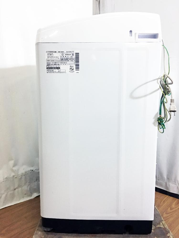 ★美品★日立 5kg 洗濯機【NW-50E】G2C0