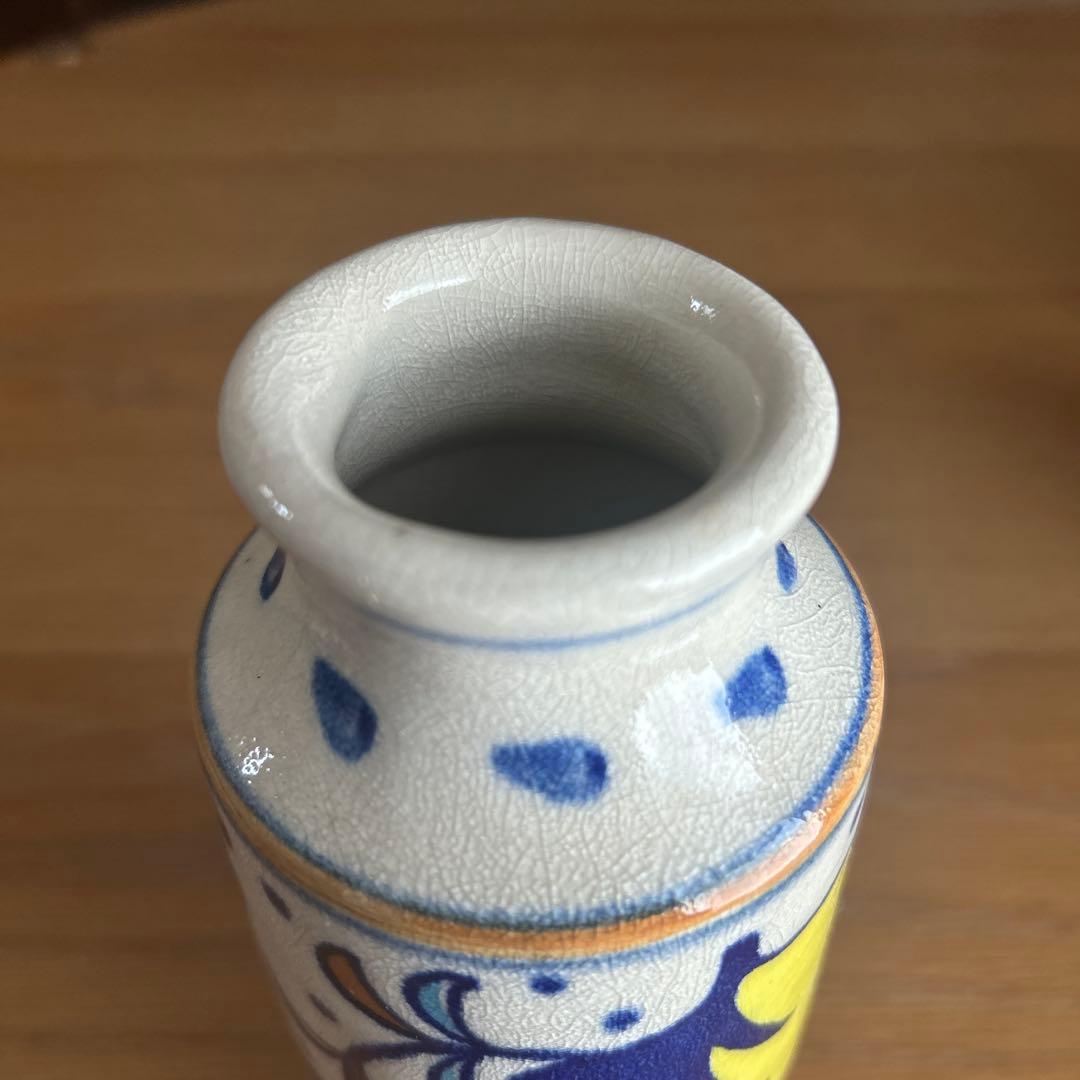 【阿蘭陀】　オランダ写し　急須　蓋置　杓立　 タバコの葉　唐草模様　時代