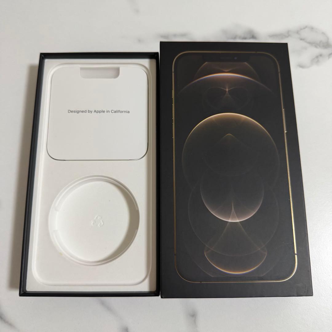 【美品 本体箱付き】iPhone 12 Pro Max ゴールド　512GB