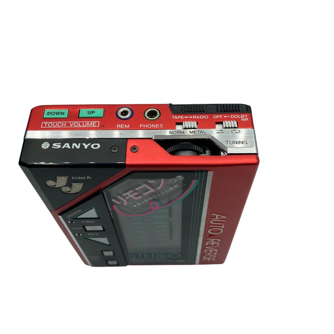 超希少品　SANYO touch MR-JJ11 ポータブルカセットプレーヤー