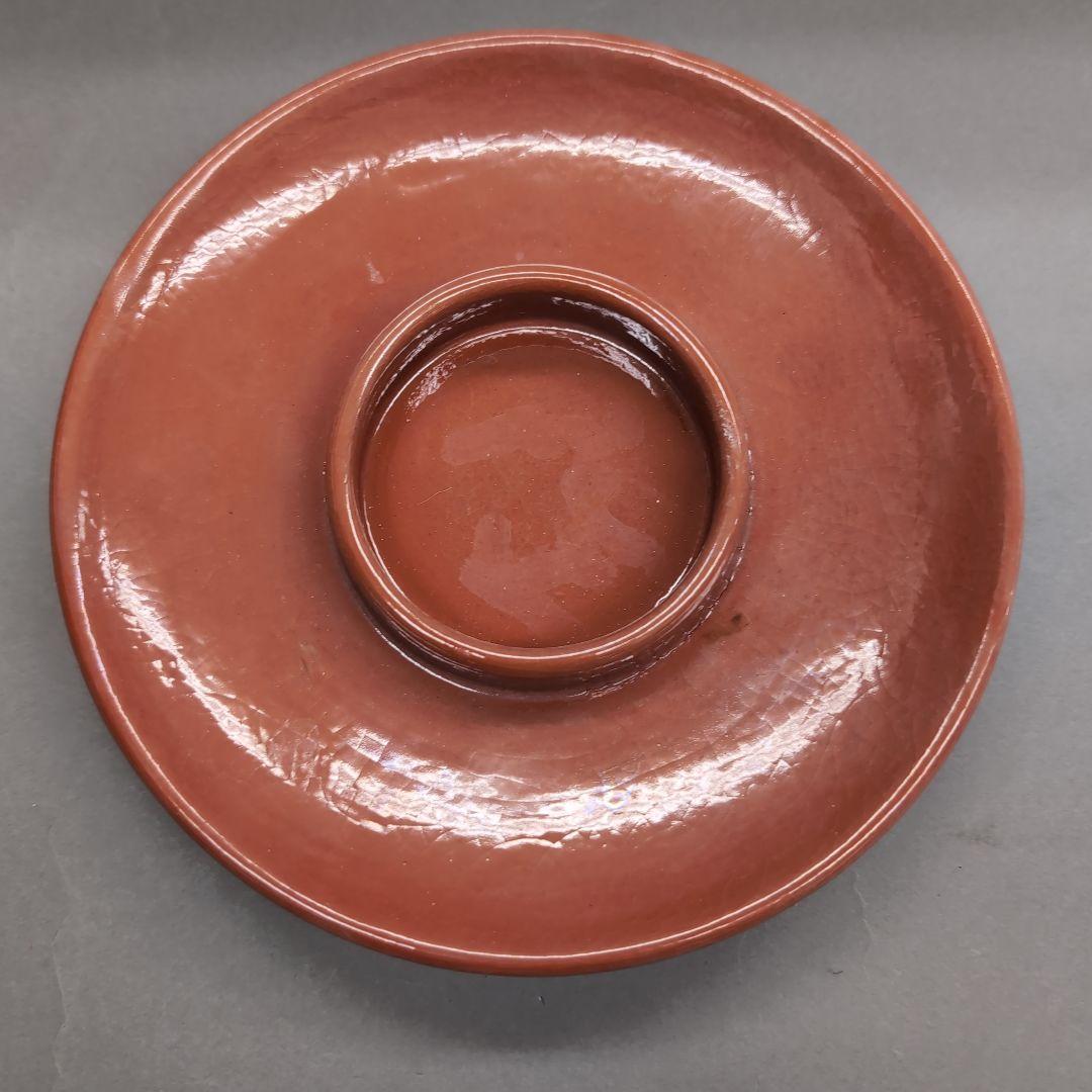 川崎和楽　赤楽　するめ瓦　茶道具