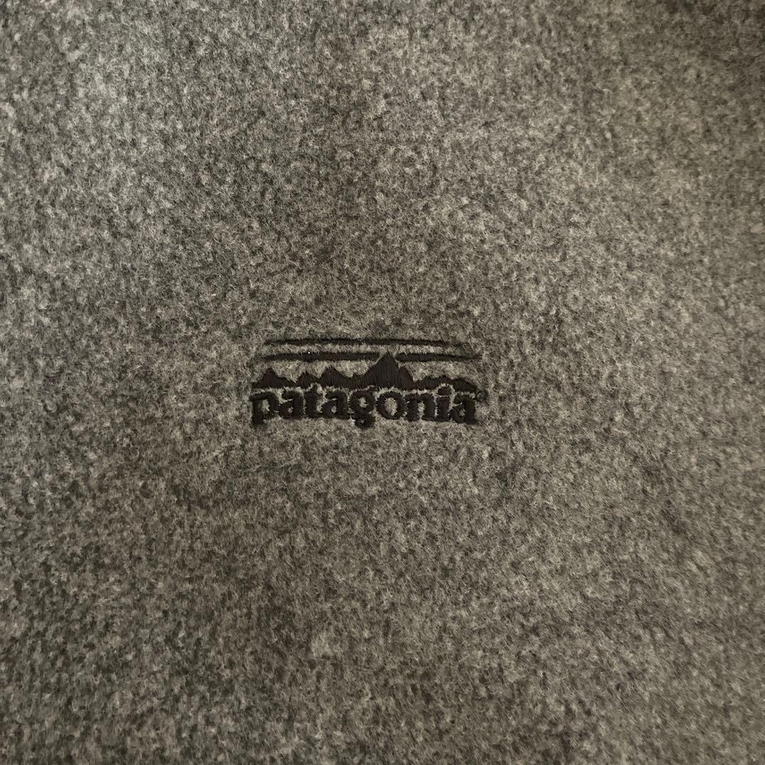じーこ 　00's パタゴニア　USA製　グレー×ブラック　L