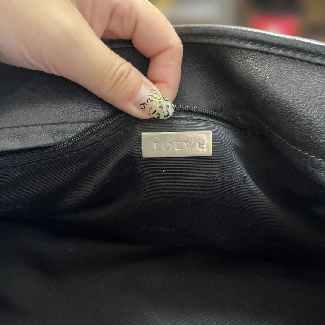 LOEWE DIN AMAZONA ハンドバック　ブラック