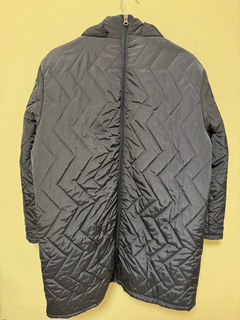 美品 Milk teaママコート ネイビー ダッカー フリーサイズ