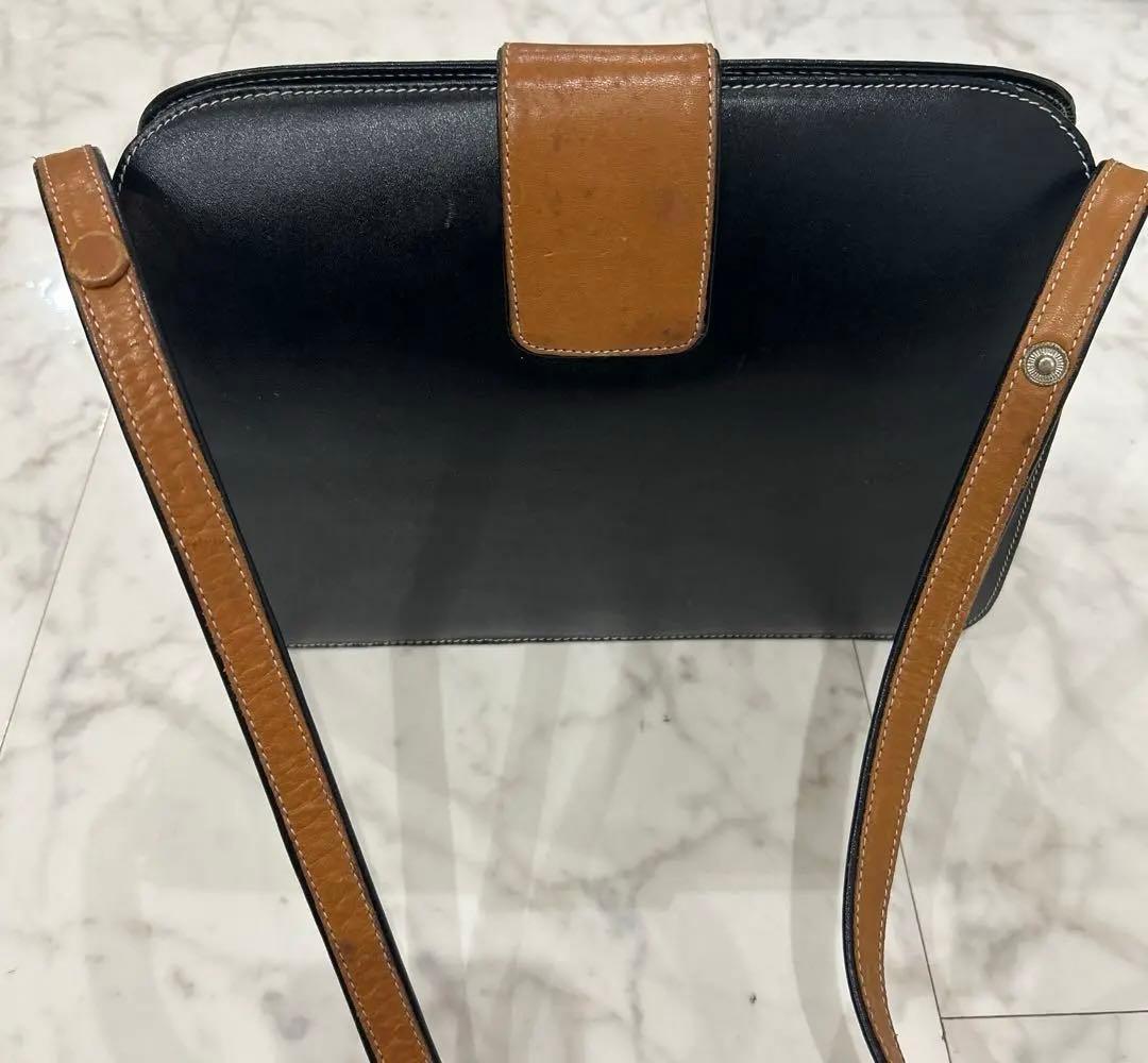 イヴサンローラン 本革 2wayショルダーバッグ　ブラック　匿名