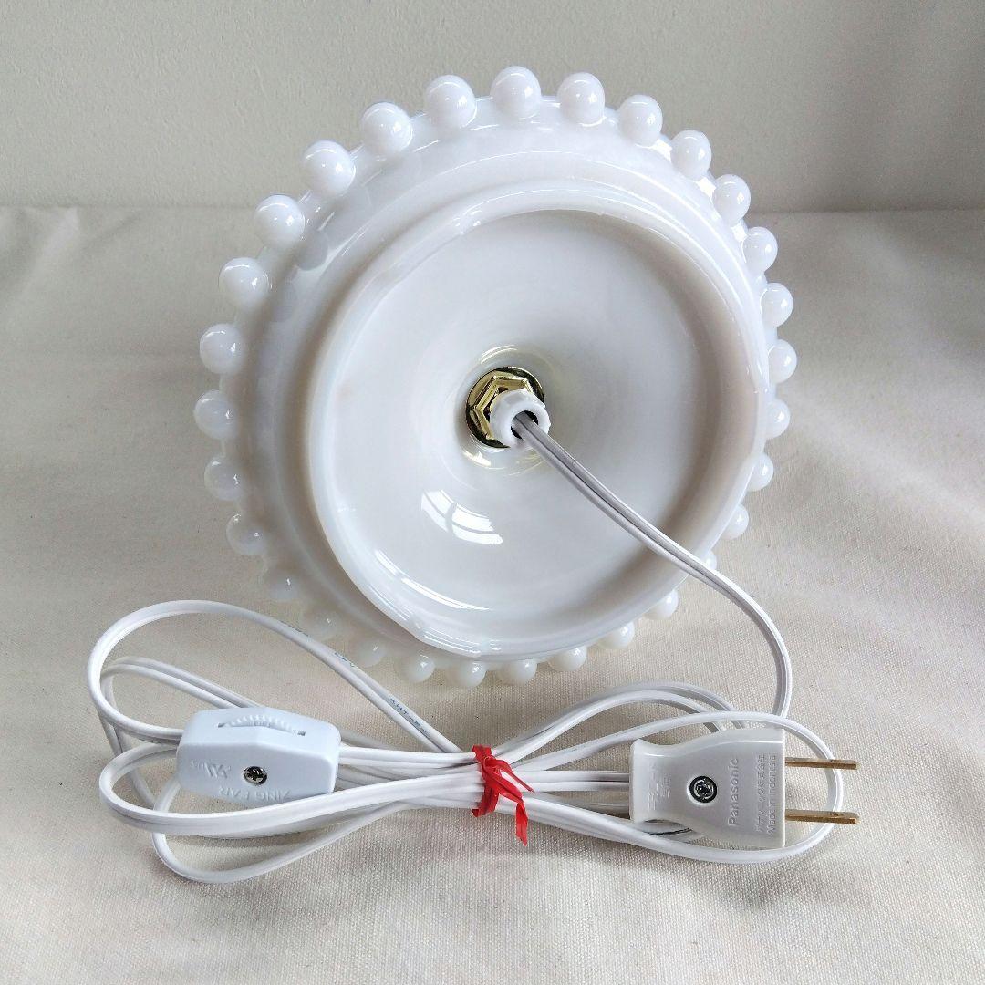 VTG フェントン フレンチ オパールセント ホブネイル ランプ