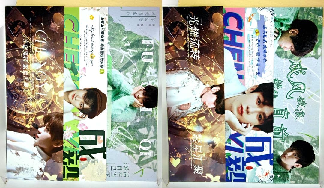 B【成毅】手幅ポスター45枚(リフィル入)➕専用バインダー(赴山海 チョンイー)