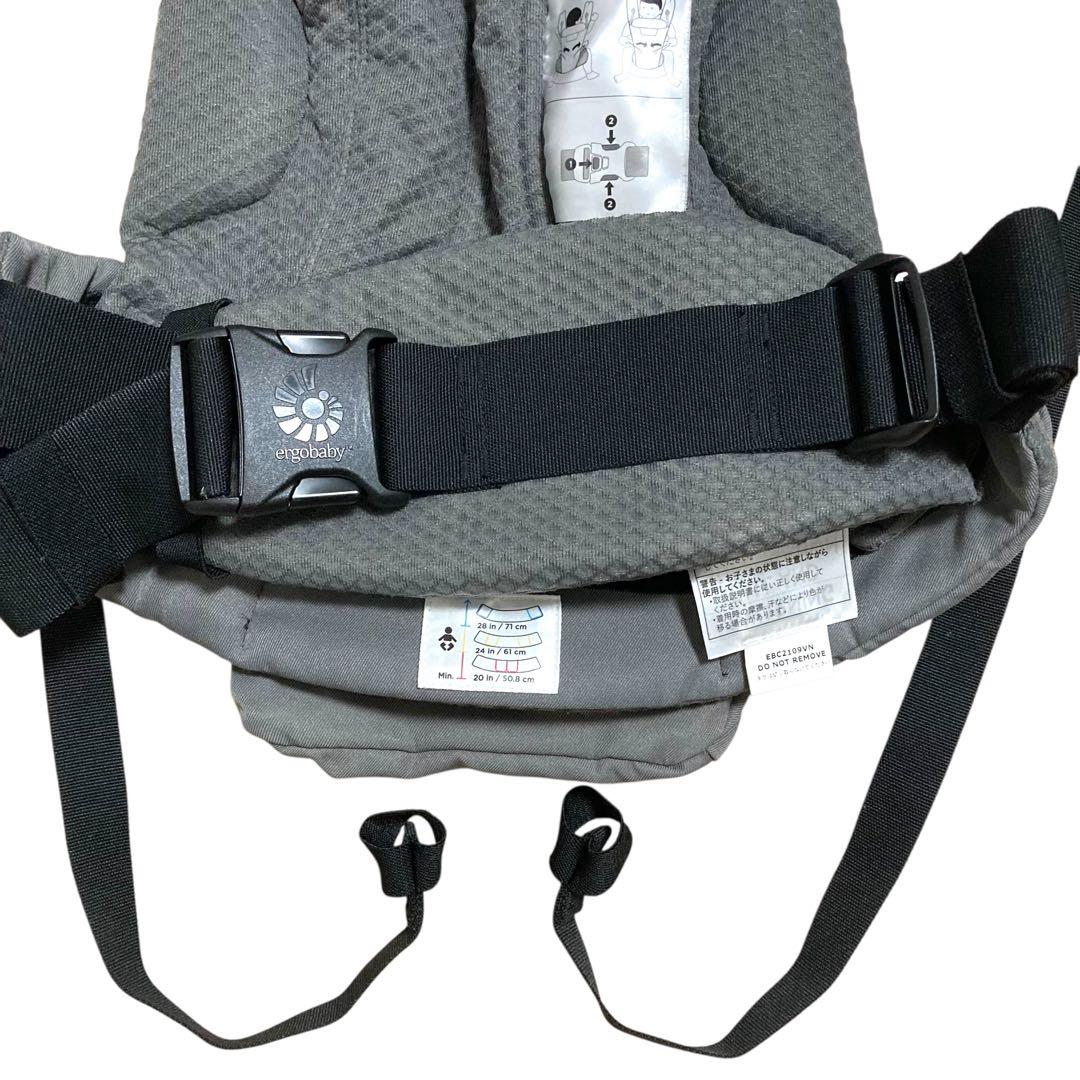 ✨未使用✨ エルゴベビー オムニ ブリーズ グラファイトグレー