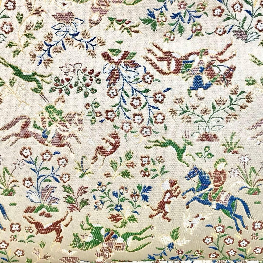 y*i様 新品　川島織物　和装バッグ　狩猟紋錦