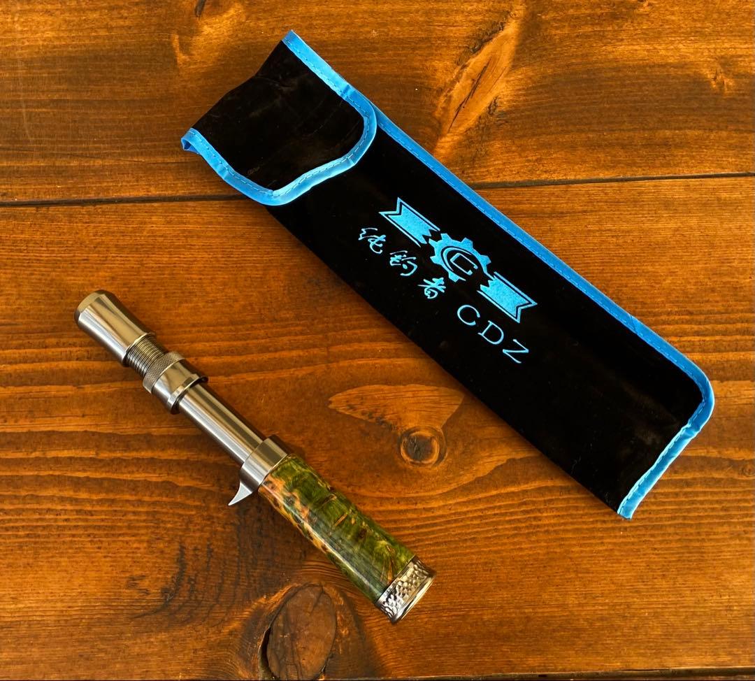 トラウトグリップ　インロッドフェルール　渓流　ベイトロッド　スタビライズドウッド