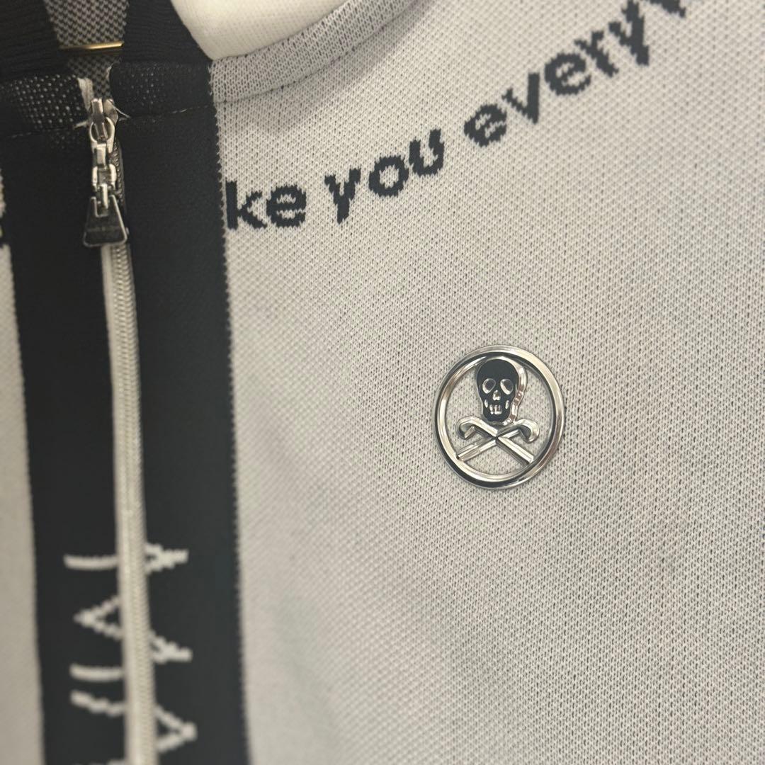 【極美品】MARK&LONA フルジップ ニットパーカー 38