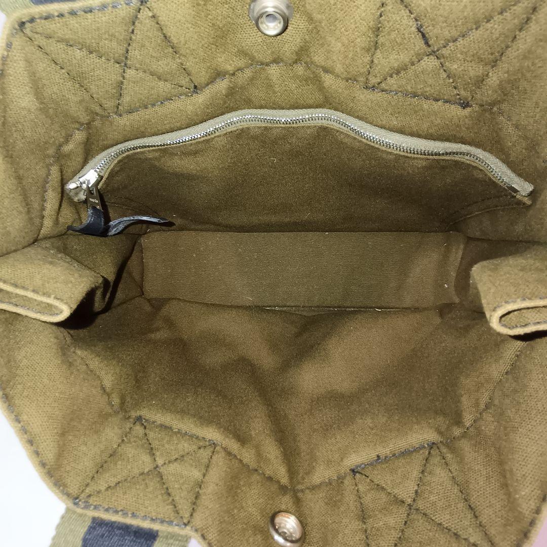 美品 正規品 HERMES エルメス ハンドバッグ フールトゥ キャンバス 黒