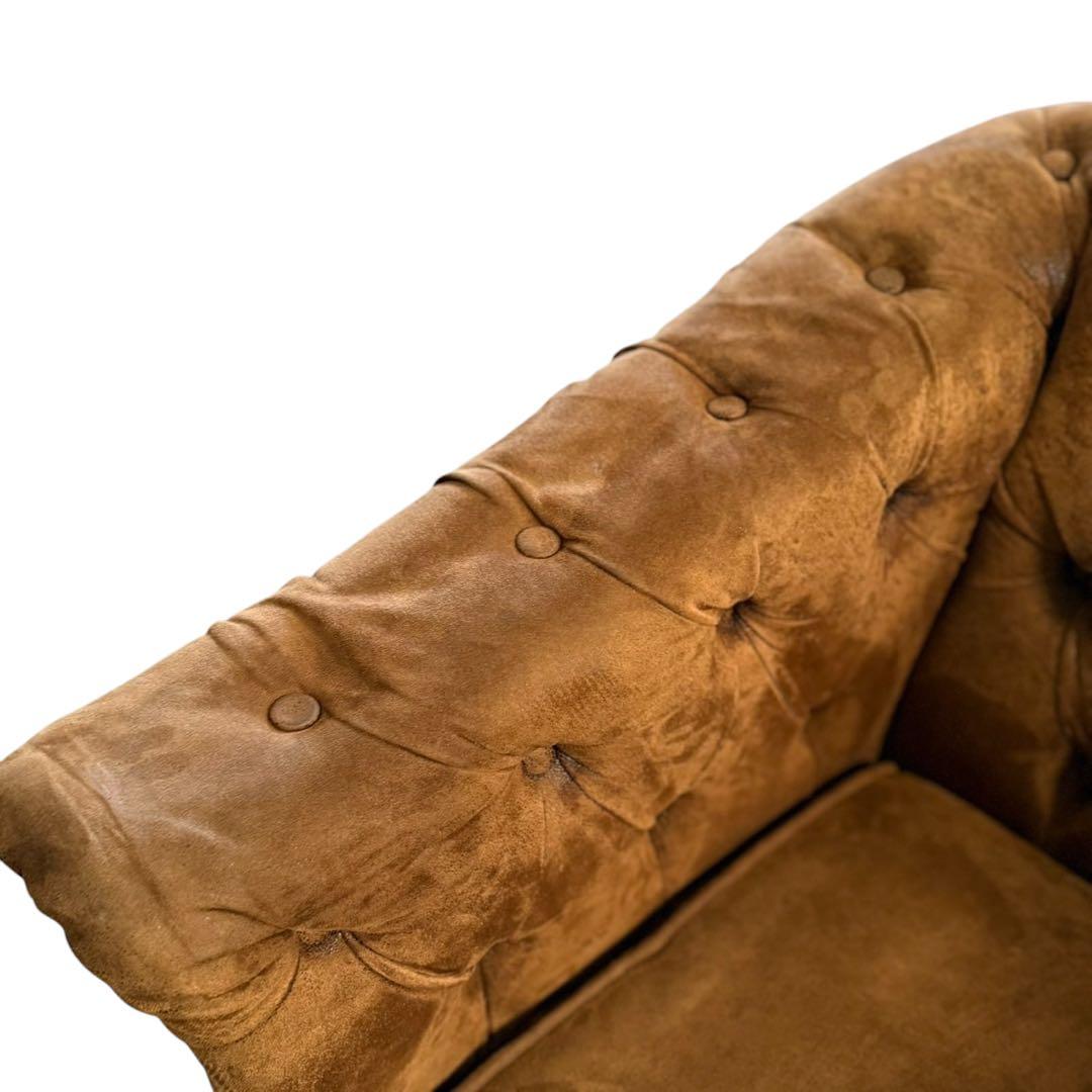 HR639 VINCENT コンパクトチェスターフィールド シングルソファ