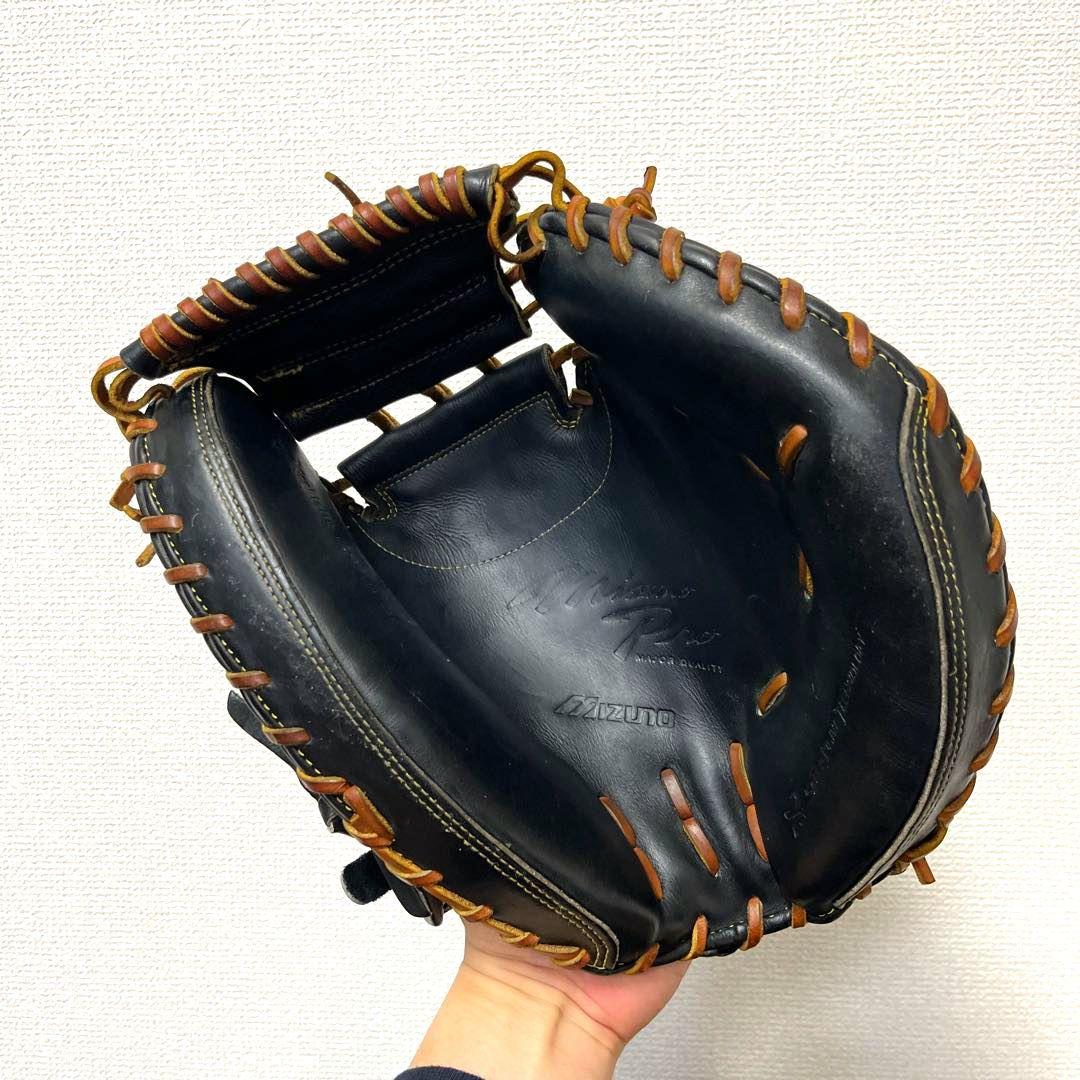 828 ミズノプロ 型抜群 極美品 即戦力 硬式 キャッチャーミット